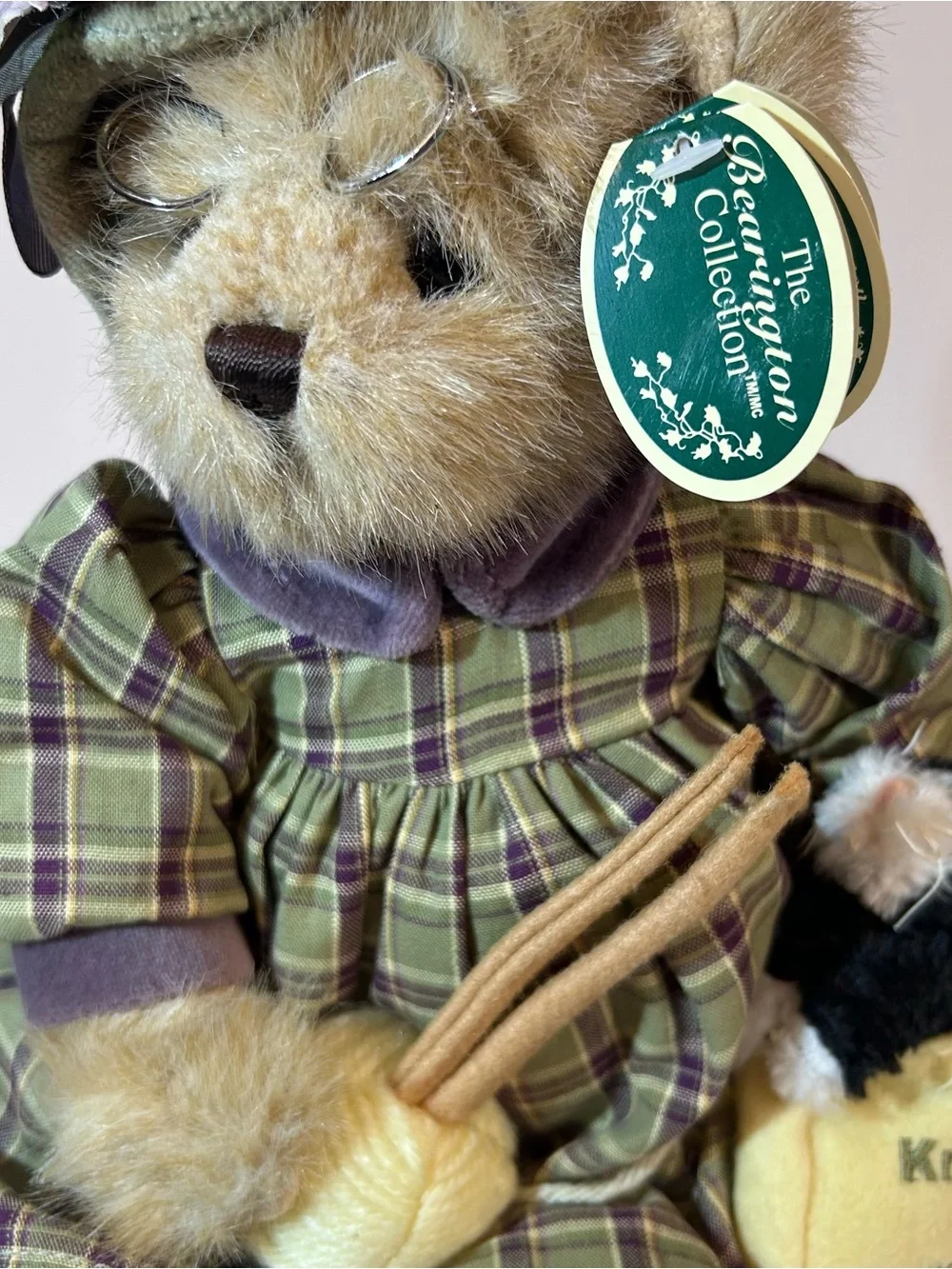 Bearington Collection Teddy Bear Plush Dressed Collectible Cottagecore Decor